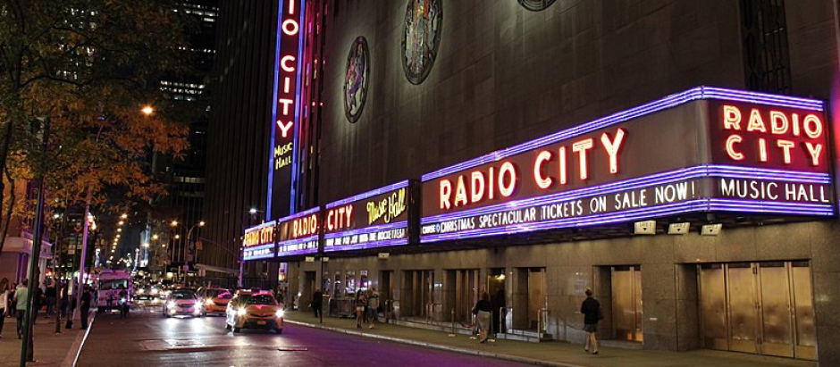 El Radio City Music Hall en Nueva York
