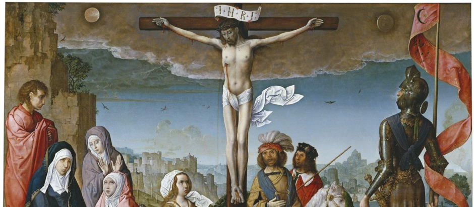El Cristo crucificado de Juan de Flandes (1550)