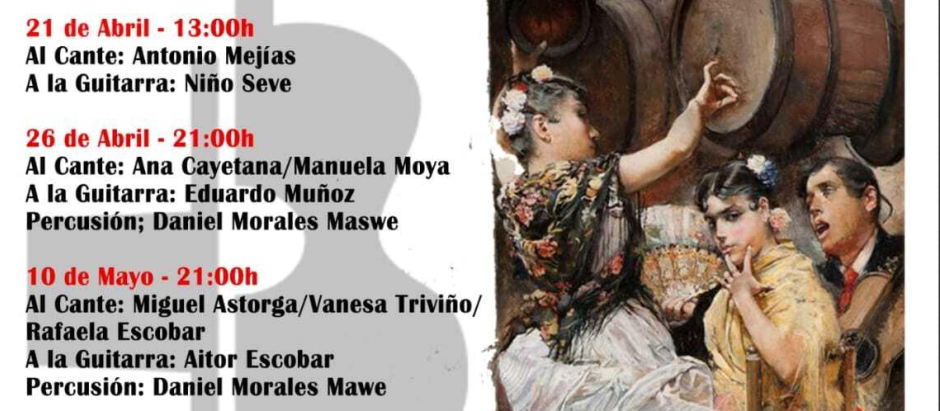 Cartell 'Vive el Flamenco' de Montilla