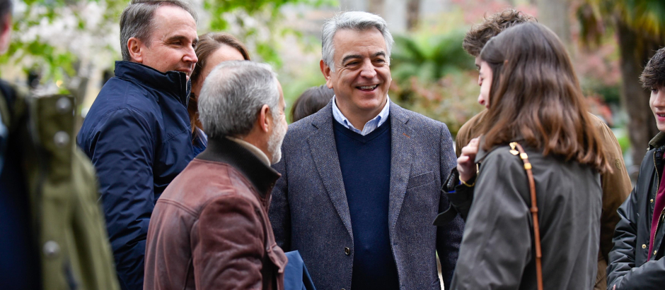 El presidente del PP del País Vasco y candidato a lehendakari, Javier de Andrés, en directo