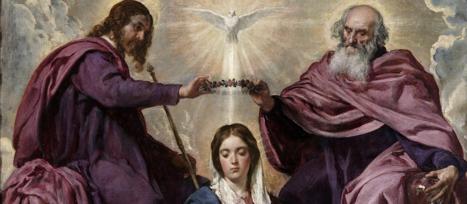 Coronación de la Virgen de Diego Velázquez