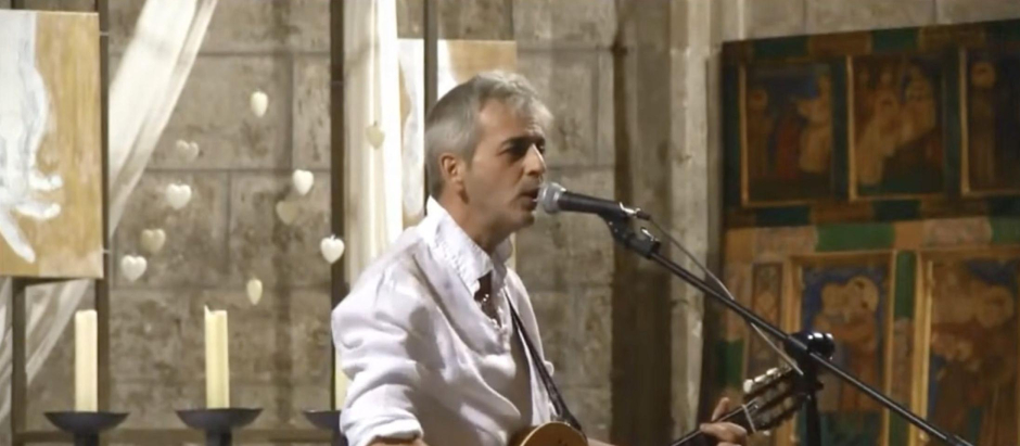 El sacerdote y músico, Javier Sánchez.