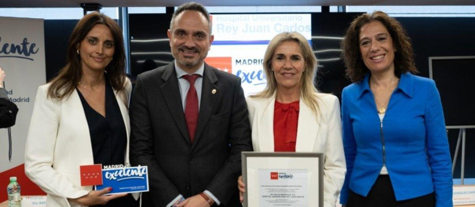 El Hospital Rey Juan Carlos recibe el sello Madrid Excelente por la gestión y calidad en la atención a pacientes
