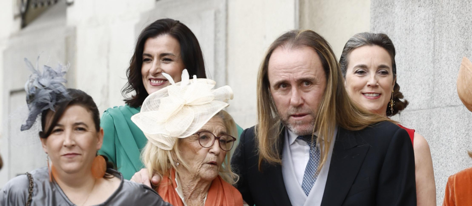 during the wedding of Jose Luis Martinez Almeida and Teresa Urquijo in Madrid on Saturday, 06 April 2024.