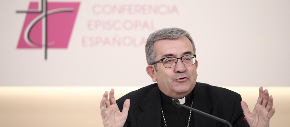 El presidente de la Conferencia Episcopal, Luis Argüello
