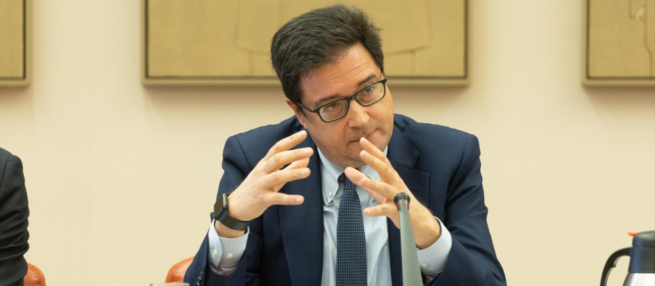 El director del Gabinete del Presidente del Gobierno y diputado del PSOE, Óscar López