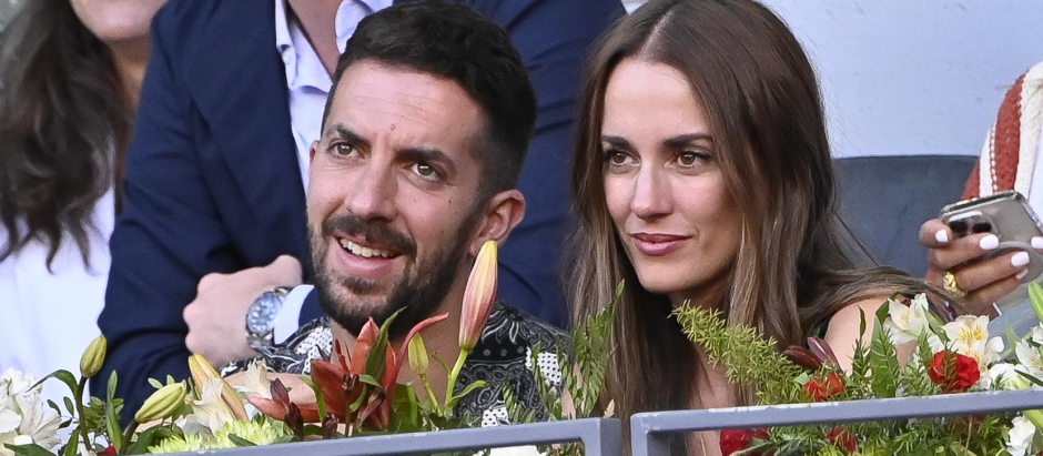 Presenter David Broncano and actress Silvia Alonso during Masters Series Madrid 2023 in Madrid on Saturday