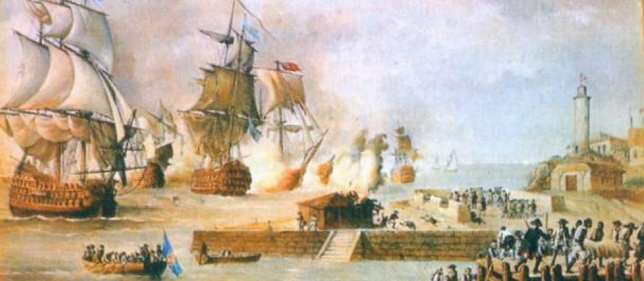 Ataque a Cartagena de Indias por los ingleses en 1741