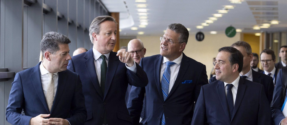 Bruselas ha sido el escenario de la reunión más importante de las negociaciones sobre el 'Gibrexit'