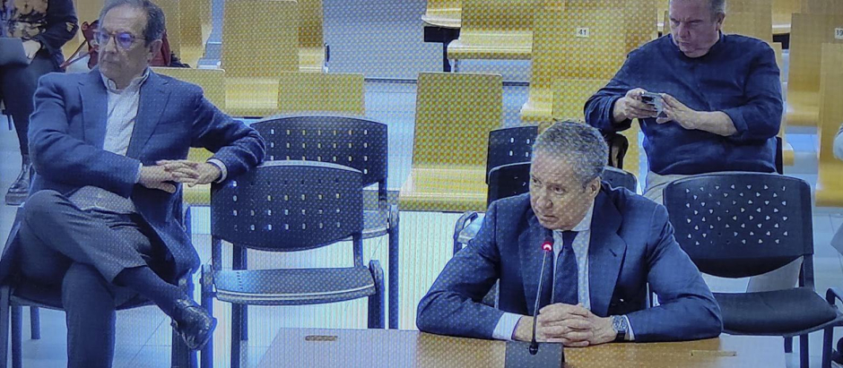 El expresidente de la Generalitat Valenciana Eduardo Zaplana, durante la sexta jornada del juicio del caso Erial