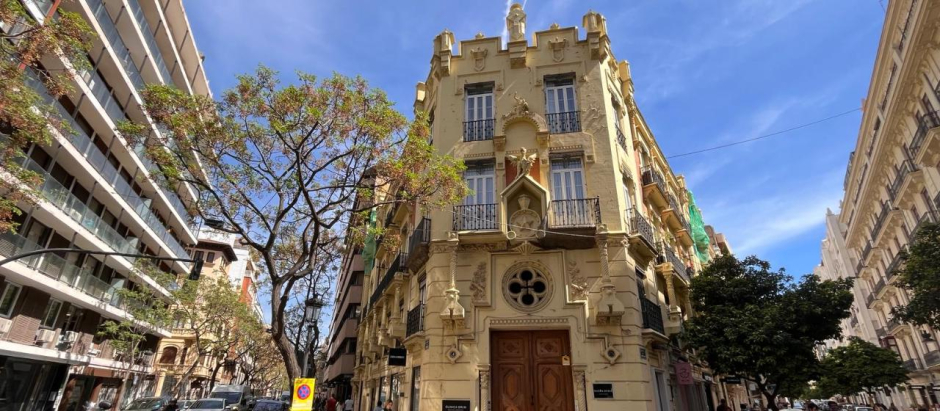 La casa de los dragones, un inmueble residencial de Valencia