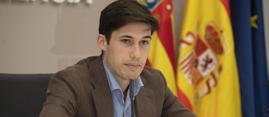 El nuevo portavoz del PSPV-PSOE en el Ayuntamiento de Valencia, Borja Sanjuán