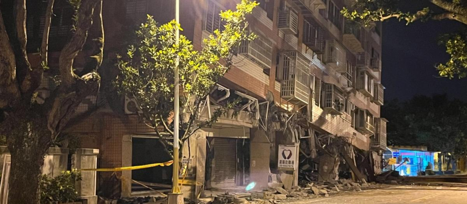 Varios edificios han sido derrumbados por el terremoto