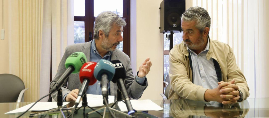 Miguel Ángel Torrico y José Tomás Valverde