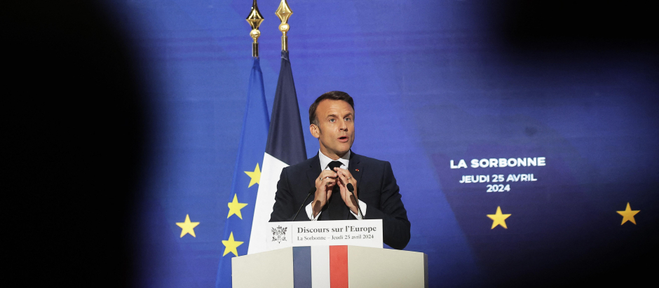 El presidente francés Emmanuel Macron pretende relanzar Europa
