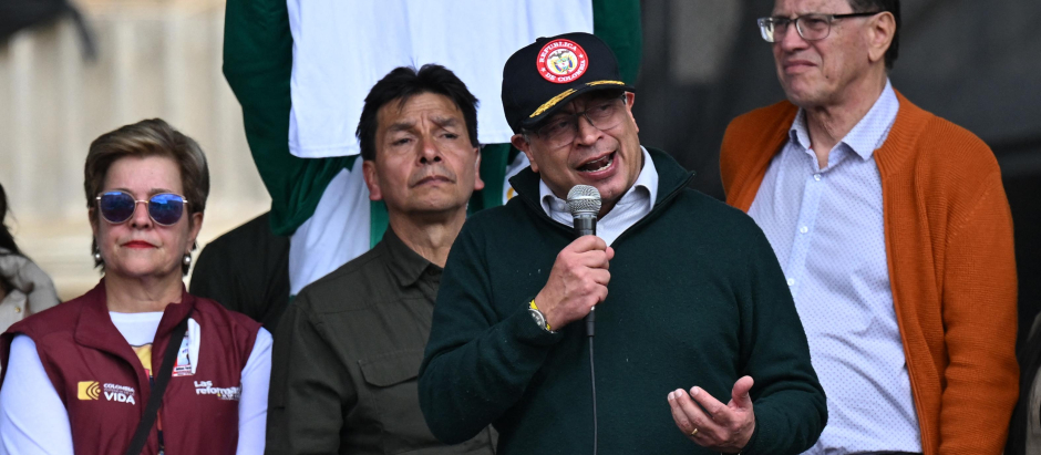 Gustavo Petro trató de apropiarse de las marchas del 1 de mayo