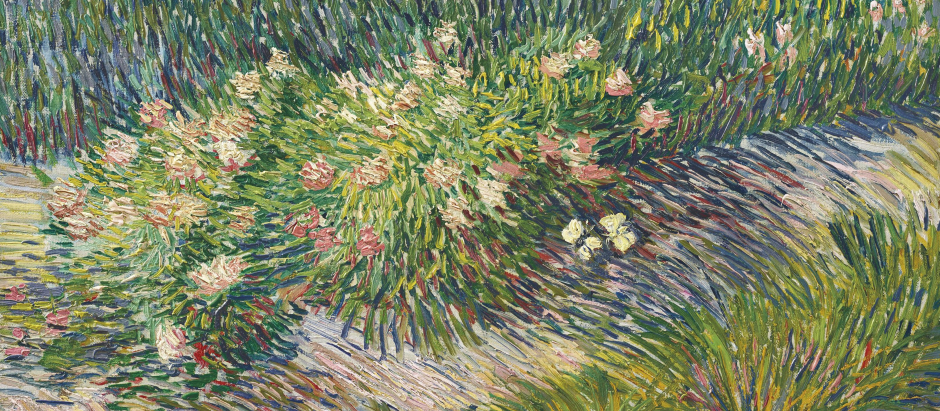 'Coin de jardin avec papillons', uno de los cuadros de Van Gogh subastados