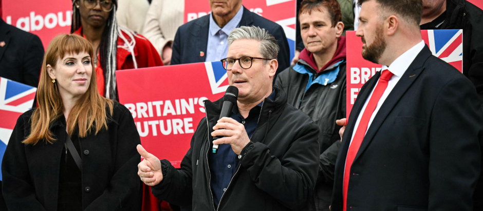 Keir Starmer, líder del Partido Laborista del Reino Unido