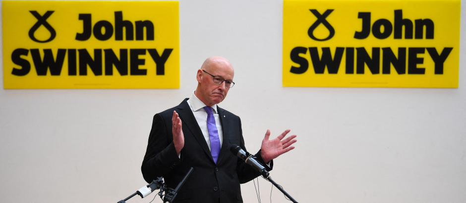 El nuevo líder del Partido Nacional Escocés, John Swinney