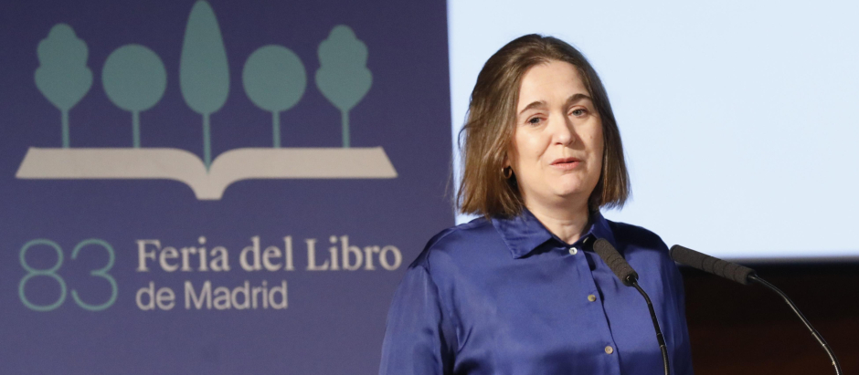 Marta Rivera de la Cruz en la presentación de la próxima Feria del Libro