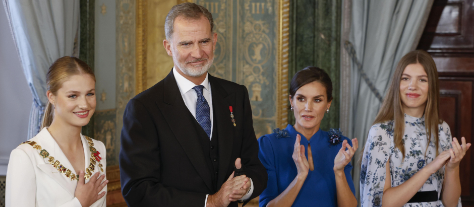 La Familia Real española recibió 301 regalos en 2023
