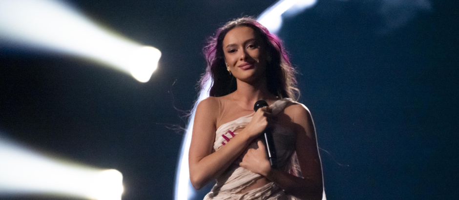 Eden Golan, en la segunda semifinal de Eurovisión