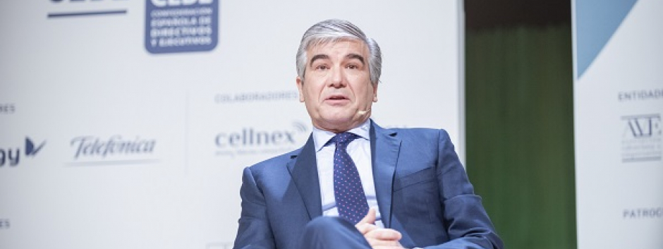 Francisco Reynés es presidente de Naturgy, propietario del gasoducto de Medgaz