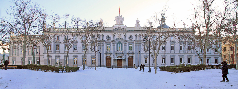 La madrileña sede del Tribunal Supremo en la Plaza de la Villa de París