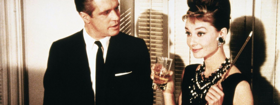 George Peppard y Audrey Hepburn protagonizaron Desayuno con diamantes en 1961