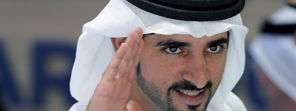 El príncipe heredero Hamdan bin Mohammed bin Rashid Al Maktoum, en Dubái