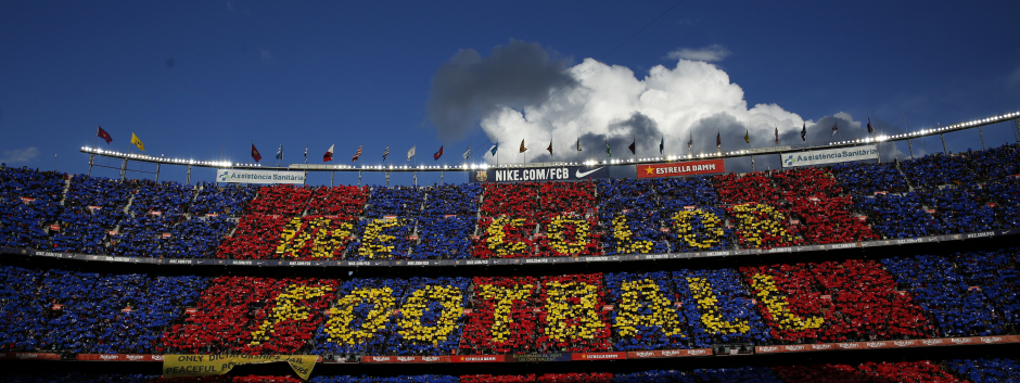 Las gradas del Camp Nou se llenarán para el clásico