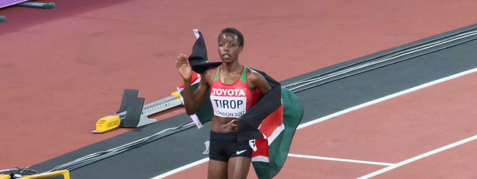 La atleta keniana asesinada Agnes Jebet Tirop