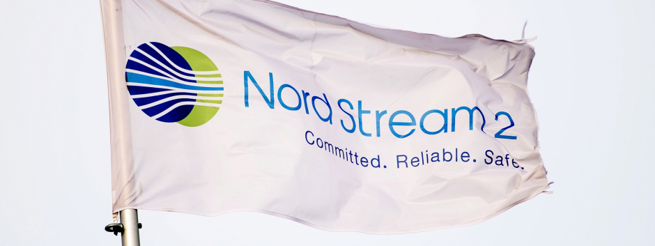 Bandera del proyecto «Nord Stream 2»