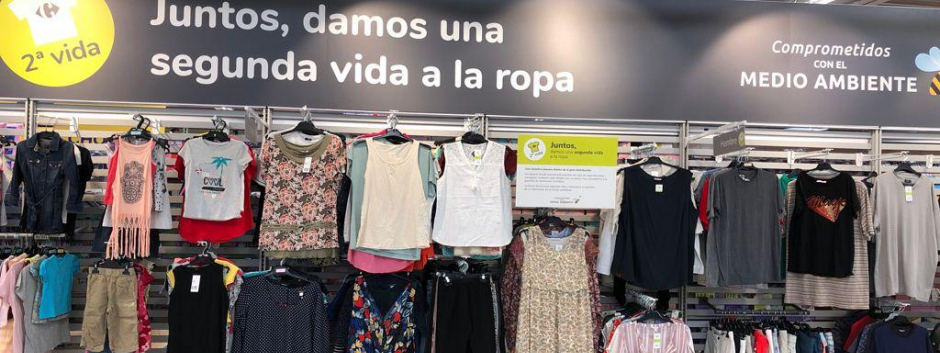 Carrefour ha comercializado más de 4.000 unidades de ropa de segunda mano