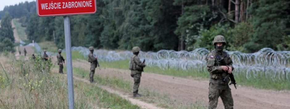 Seguridad en la frontera con Bielorrusia