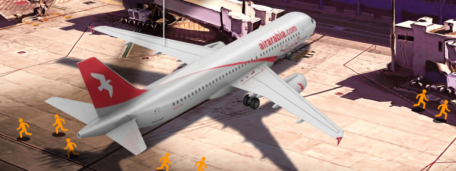 Airbus Arabia Casablanca-Estambul, aterrizado de urgencia en el aeropuerto de Palma (Mallorca)