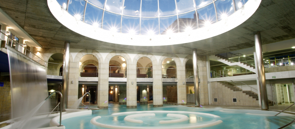 Palacio del agua, spa del balneario de Mondariz