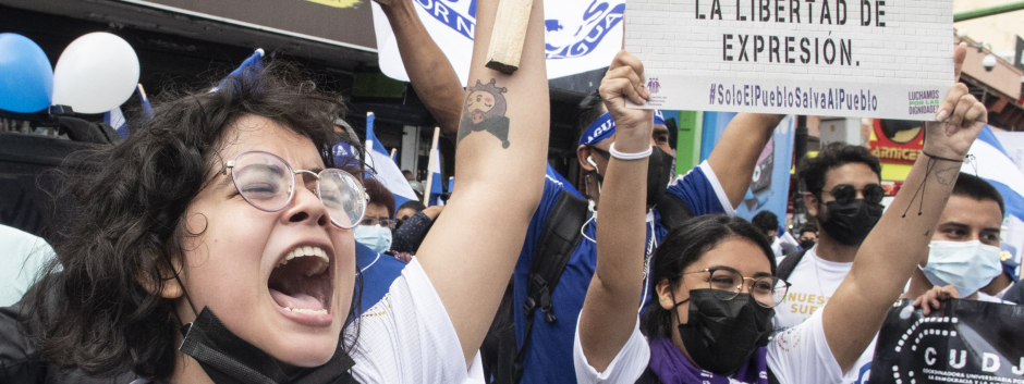 Manifestaciones en Nicaragua contra el sistema de Ortega