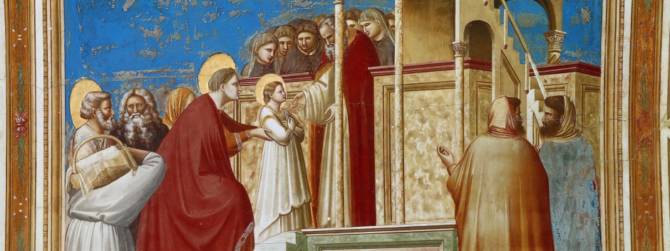 Presentación de la Virgen en el Templo, Giotto (1305-1306)