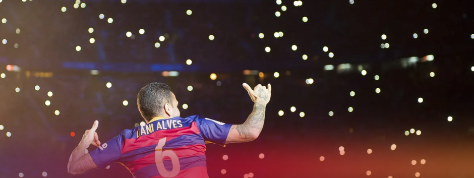 Dani Alves será presentado al público en el Camp Nou en un acto en el Nou Camp