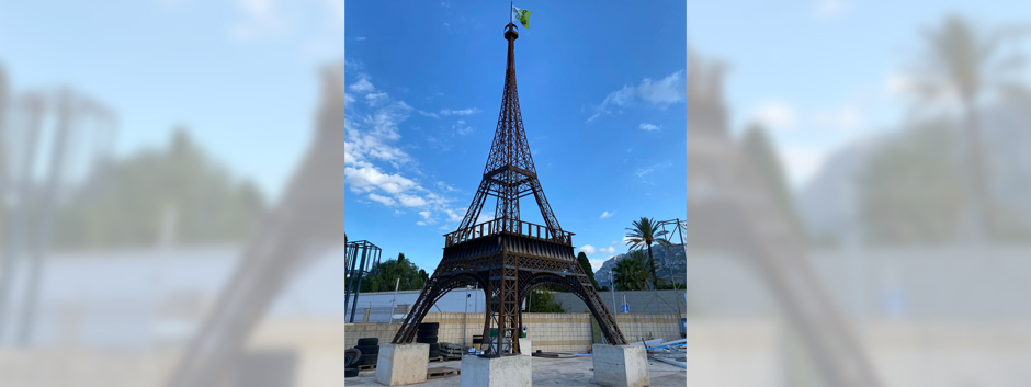 La réplica de la Torre Eiffel de Denia