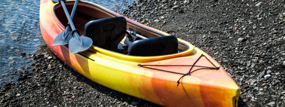 Kayak, foto de archivo