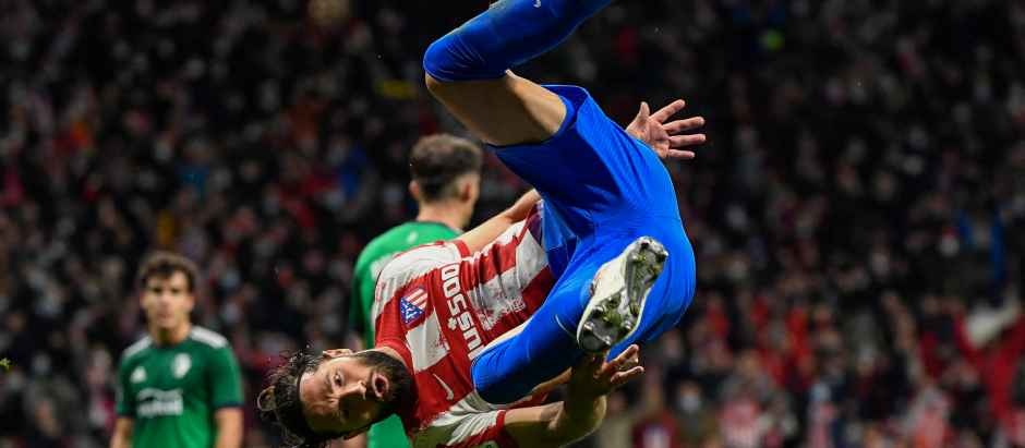 Felipe dio la victoria al Atlético de Madrid ante Osasuna
