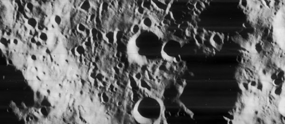 Cráter de la Luna que lleva el nombre del científico Le Gentil