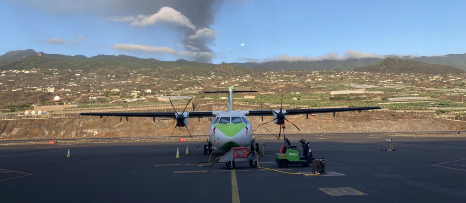 Imagen del aeropuerto de La Palma