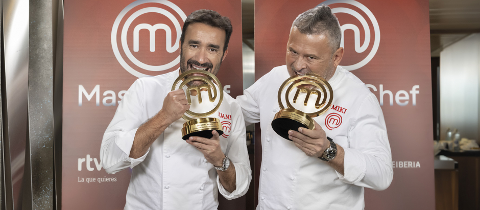 Juanma Castaño y Miki Nadal han sido los ganadores de 'MasterChef Celebrity 6'