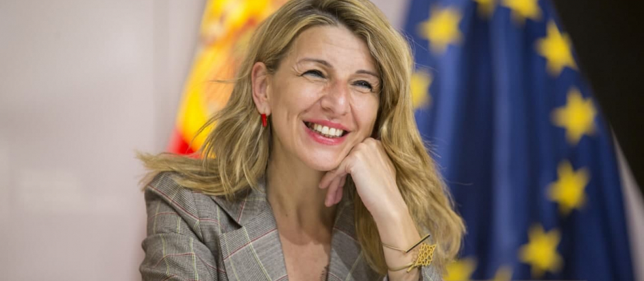 La ministra de Trabajo y vicepresidenta segunda del Gobierno de España, Yolanda Díaz