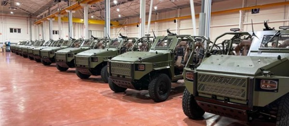 Los 24 nuevos vehículos ligeros del Ejército de Tierra