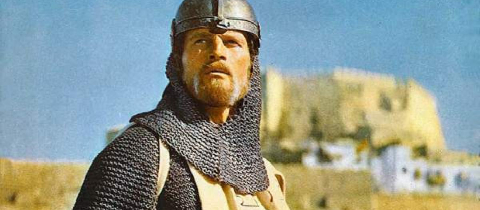 Charlton Heston en la película de El Cid de 1961