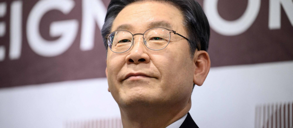 Lee Jae-myung, candidato del Partido Democrático